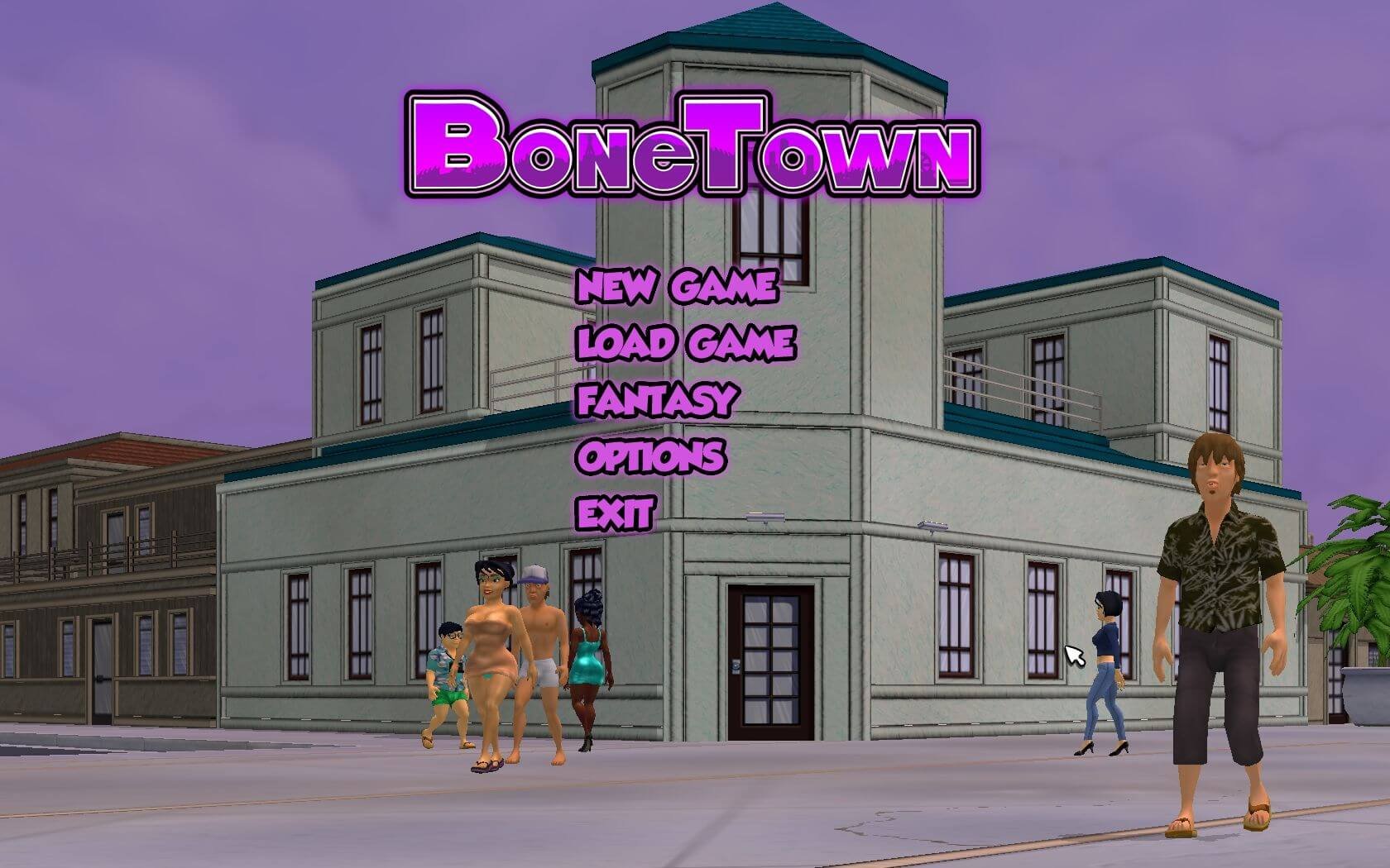 Bonetown intro mission