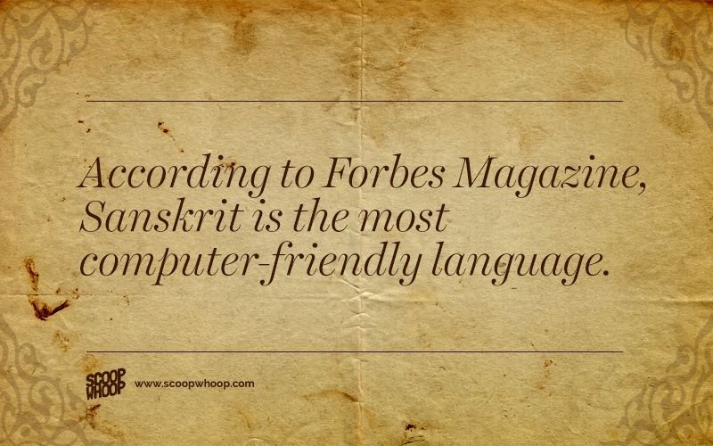 10 Amazing Facts About Sanskrit That Will Make Every Indian Proud