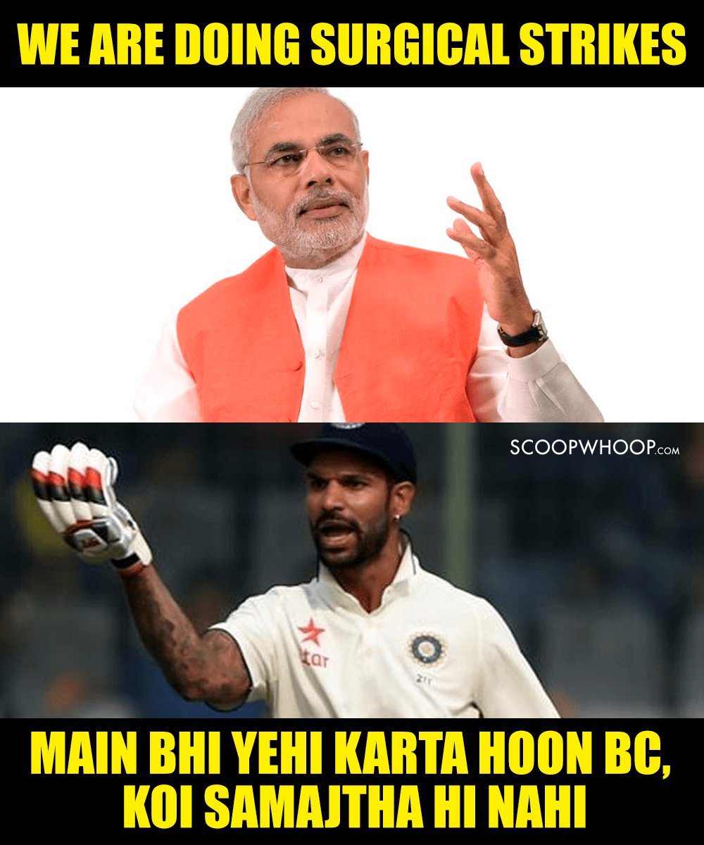 By The Time You’re Done With These Shikhar Dhawan Memes, He’ll Probably ...