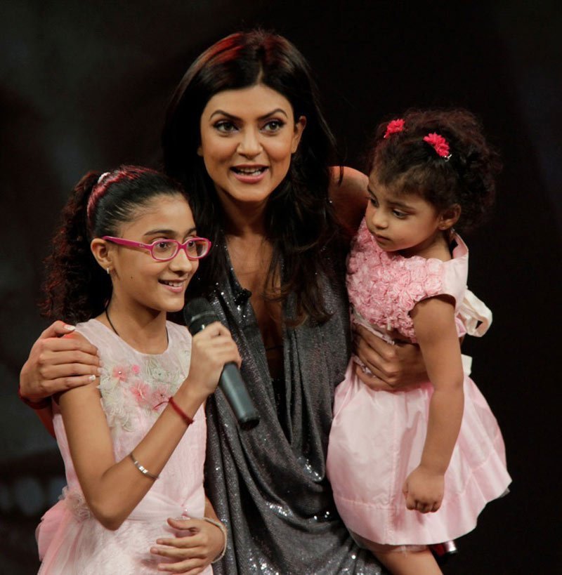 Image result for girl child adoption sushmita sen