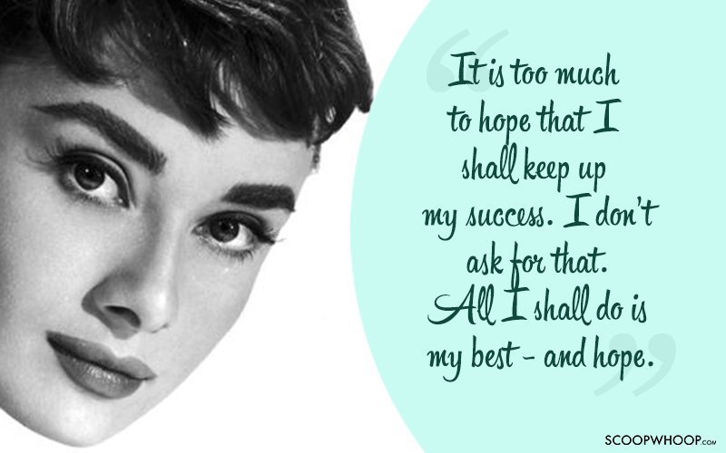 25 Liberating Quotes By Audrey Hepburn On Beauty & Self Worth