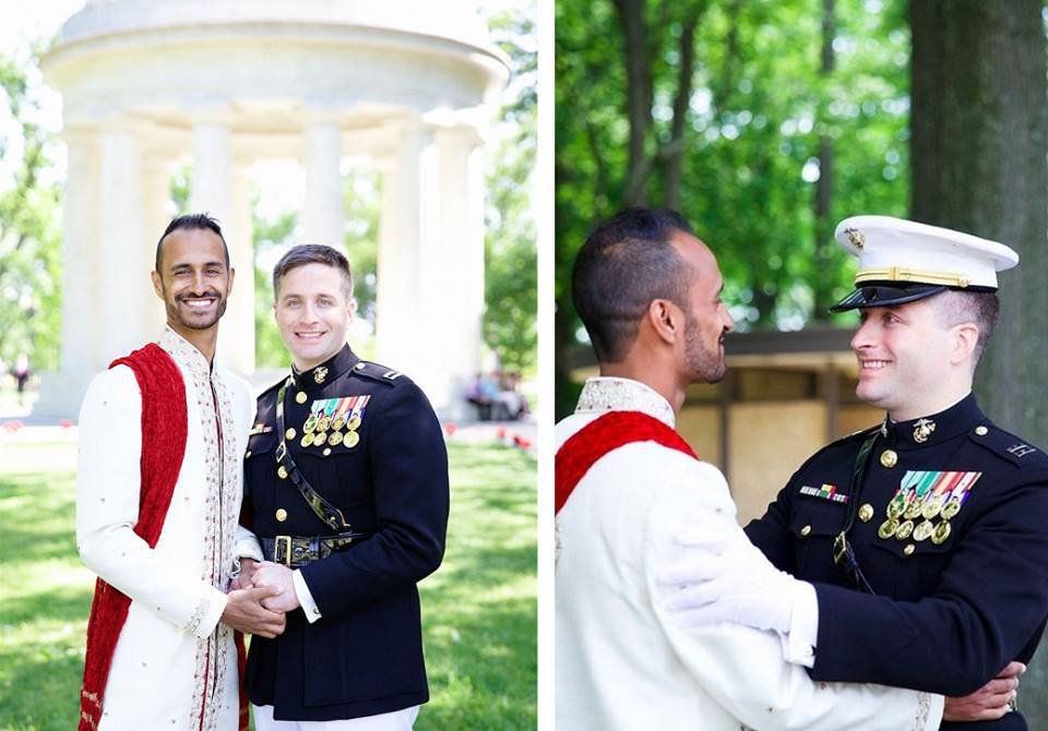 This Gay Wedding Saw Indian And British Cultures Come