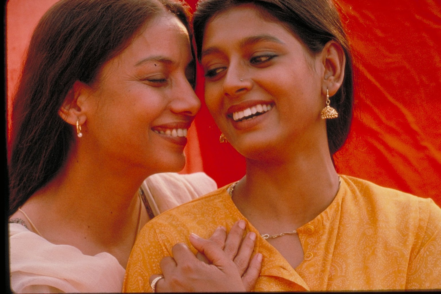 kisses Bollywood lesbian