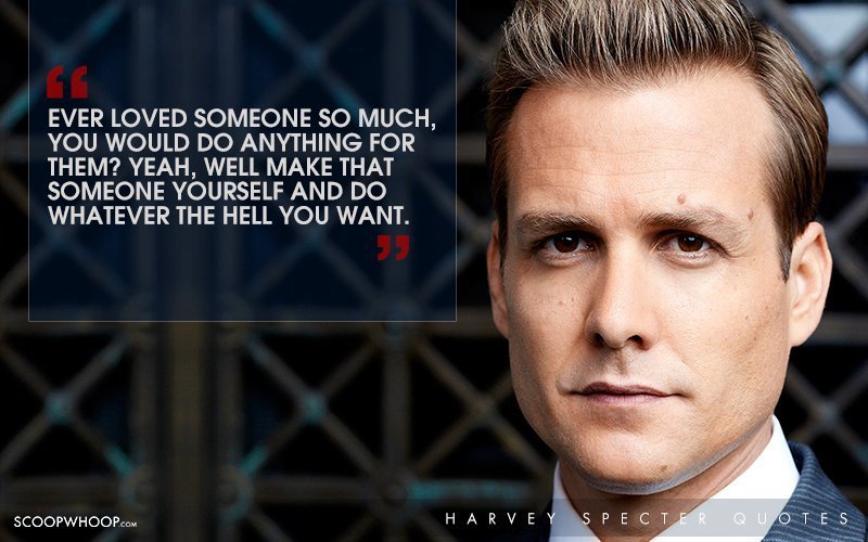 30 Witty One-Liners By Harvey Specter That Are The Secret ...