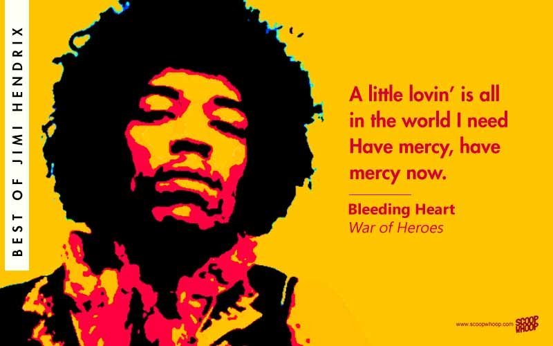 25 Jimi Hendrix Lyrics That Prove That He Wasn't Just A 