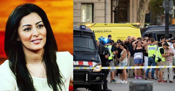 Indian Origin Tv Actress Laila Rouass Hid In Cafe Freezer During Barcelona Attack 0133