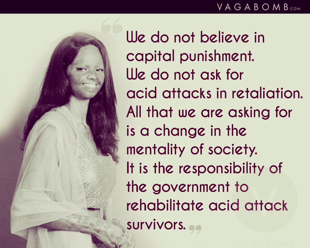 10 Quotes by Acid Attack Survivor Laxmi Agarwal That Show