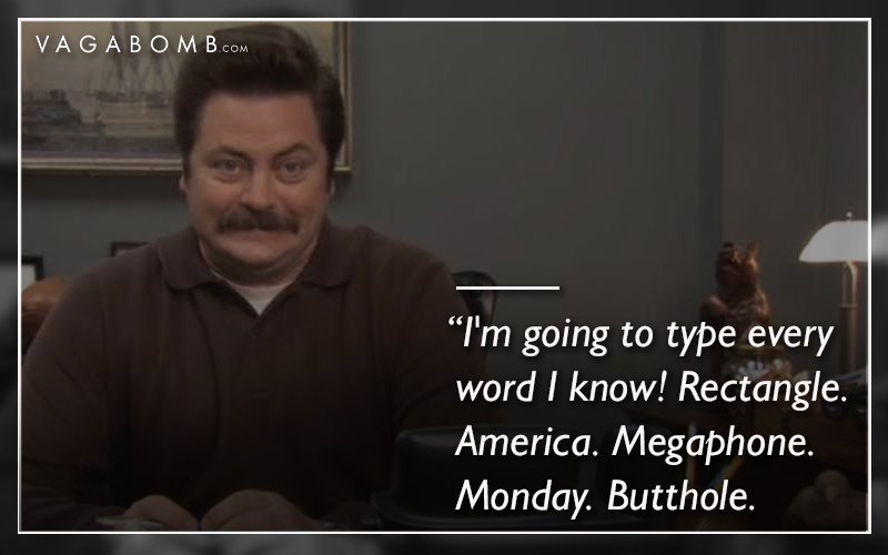 funniest parks and rec quotes