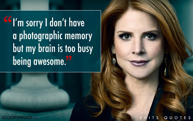21 Witty One-Liners By The Badass Women Of 'Suits'