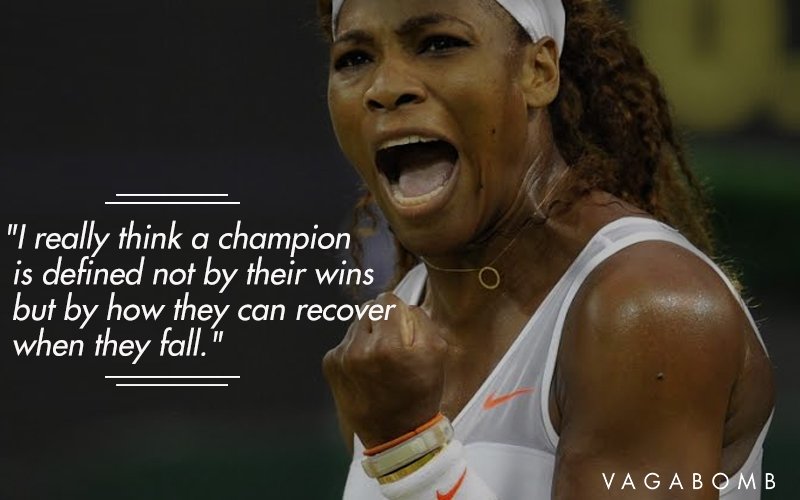 14 Powerful Quotes by the Invincible Serena Williams to Motivate You