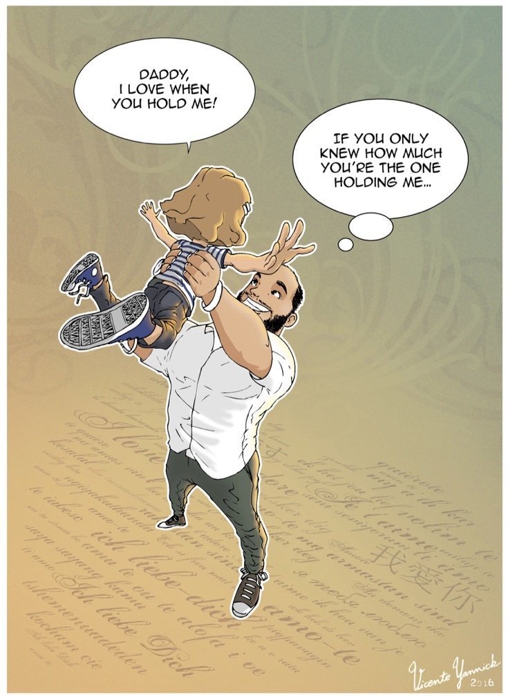 This Moving Comic Strip By A Single Dad Captures The Father Daughter