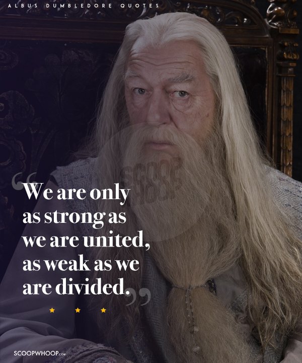 20 Albus Dumbledore Quotes Which Show That He Was A True Sorcerer Of Words