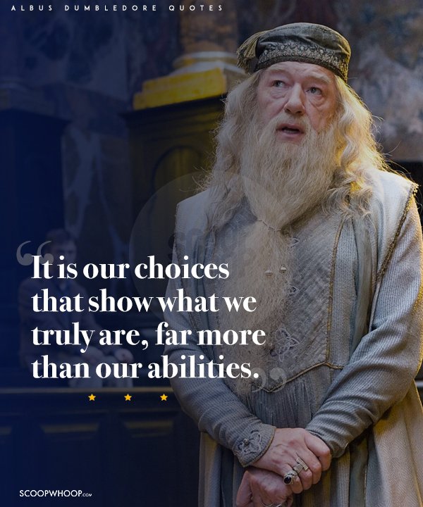 20 Albus Dumbledore Quotes Which Show That He Was A True Sorcerer Of Words