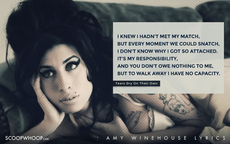 amy winehouse lyrics