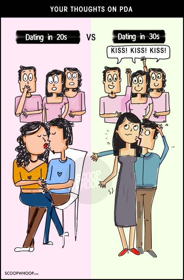 These Comics Perfectly Sum Up The Differences Between Dating In Your 20s And 30s 