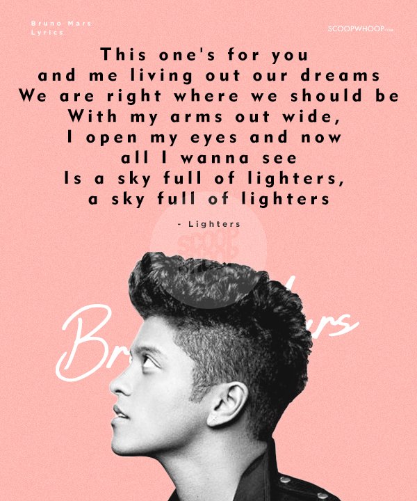 15 Bruno Mars Lyrics That Prove Why He Is The Current Generation’s ...