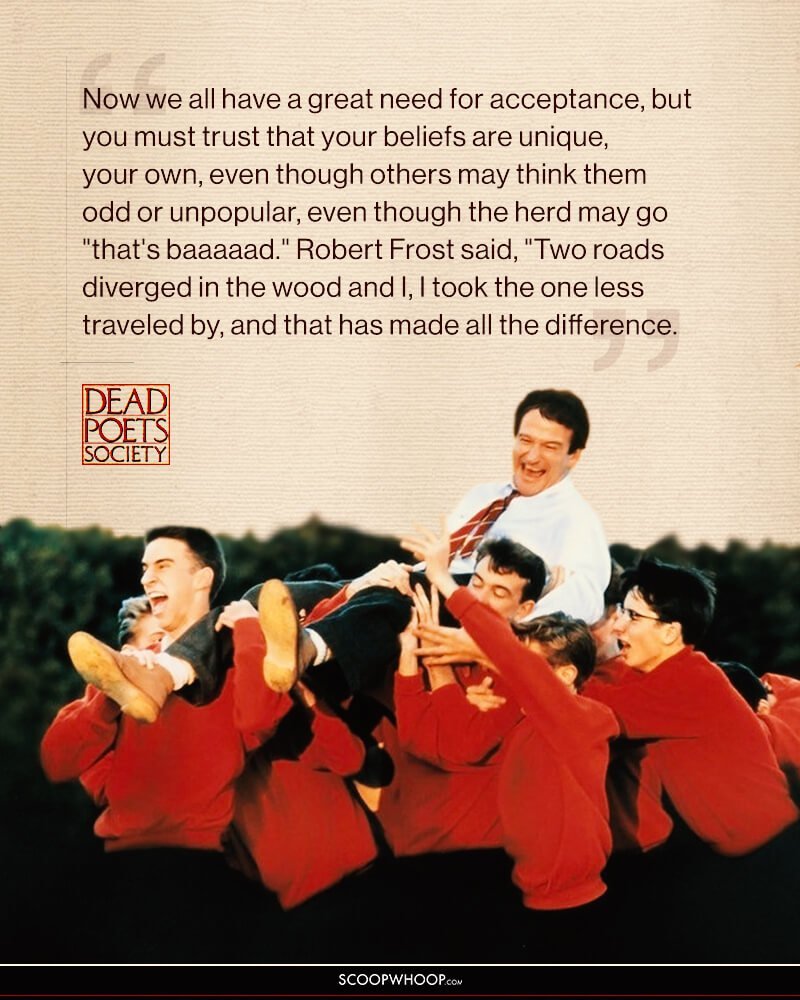 15 Inspiring Dead Poets Society Quotes | 15 Robin Williams 'Dead Poets ...