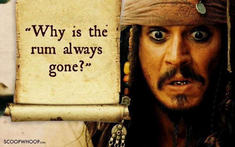 25 Memorable Quotes By Captain Jack Sparrow That Made Us