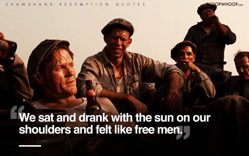 Top 100 shawshank redemption quotes