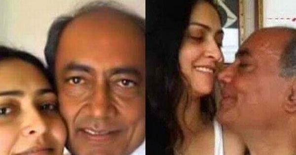 Image result for digvijay singh marriage