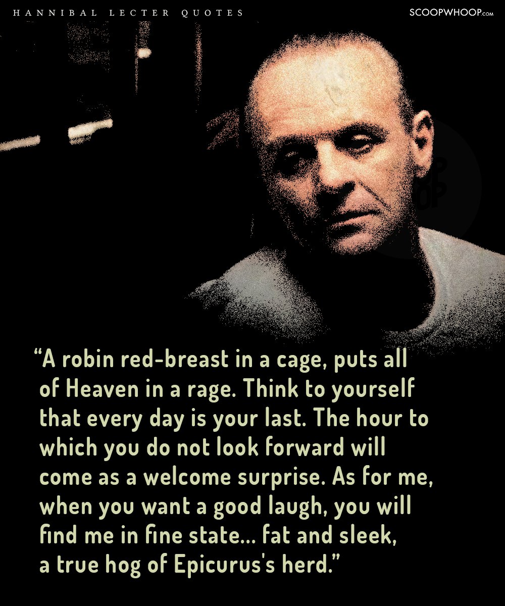 20 Best Hannibal Lecter Quotes | 20 Hannibal Lecter Sayings