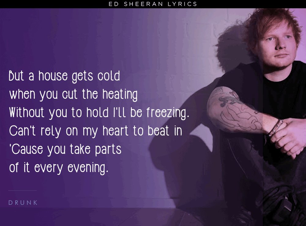 Let her go ed sheeran перевод