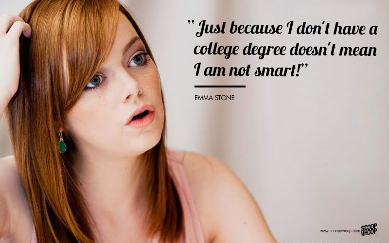 15 Quotes By Emma Stone Which Make Us Love Her Even More