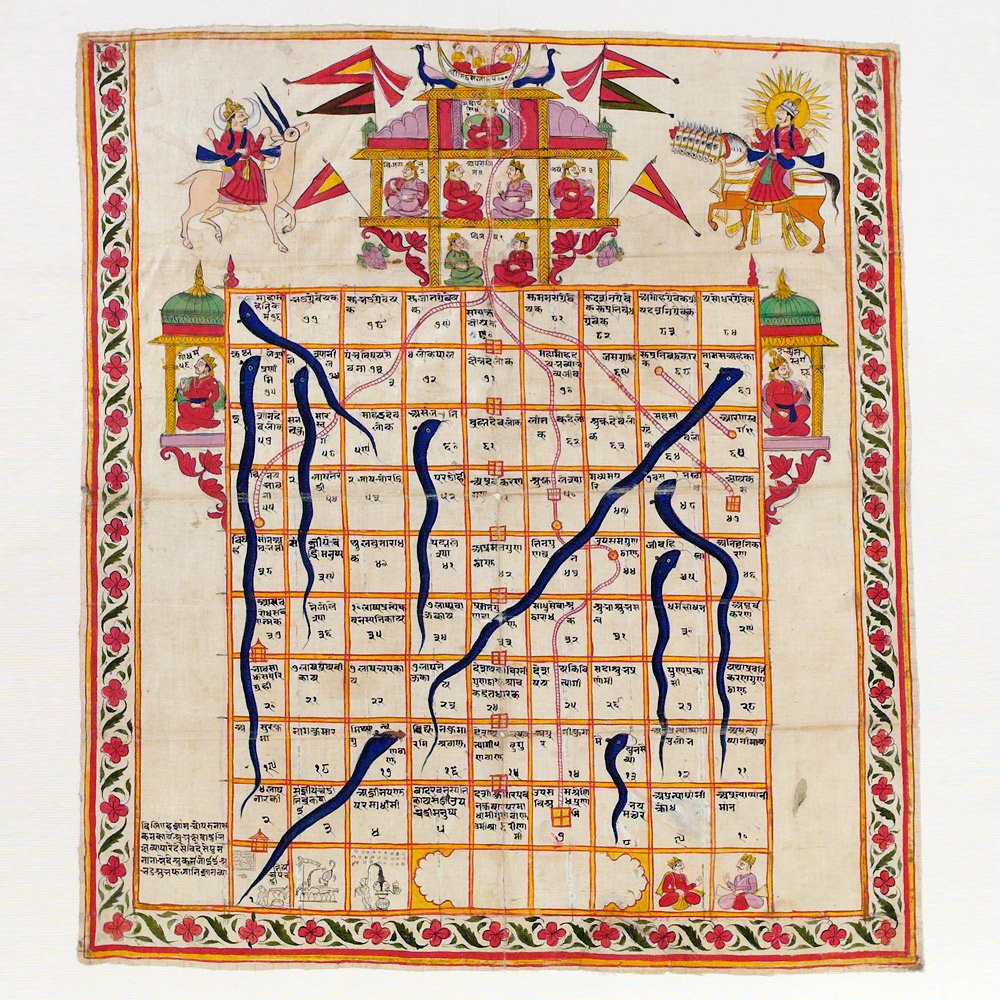snakes and ladders originated in india