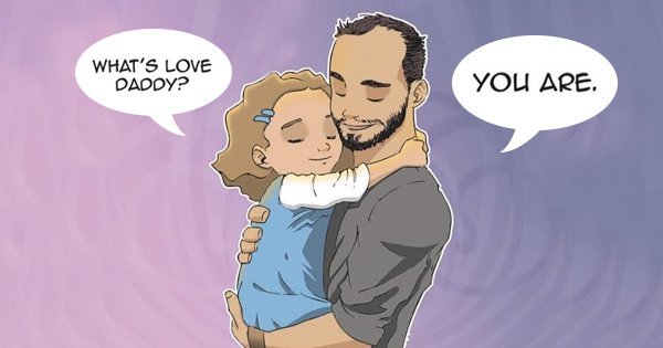 This Moving Comic Strip By A Single Dad Captures The Father-Daughter Bond B...