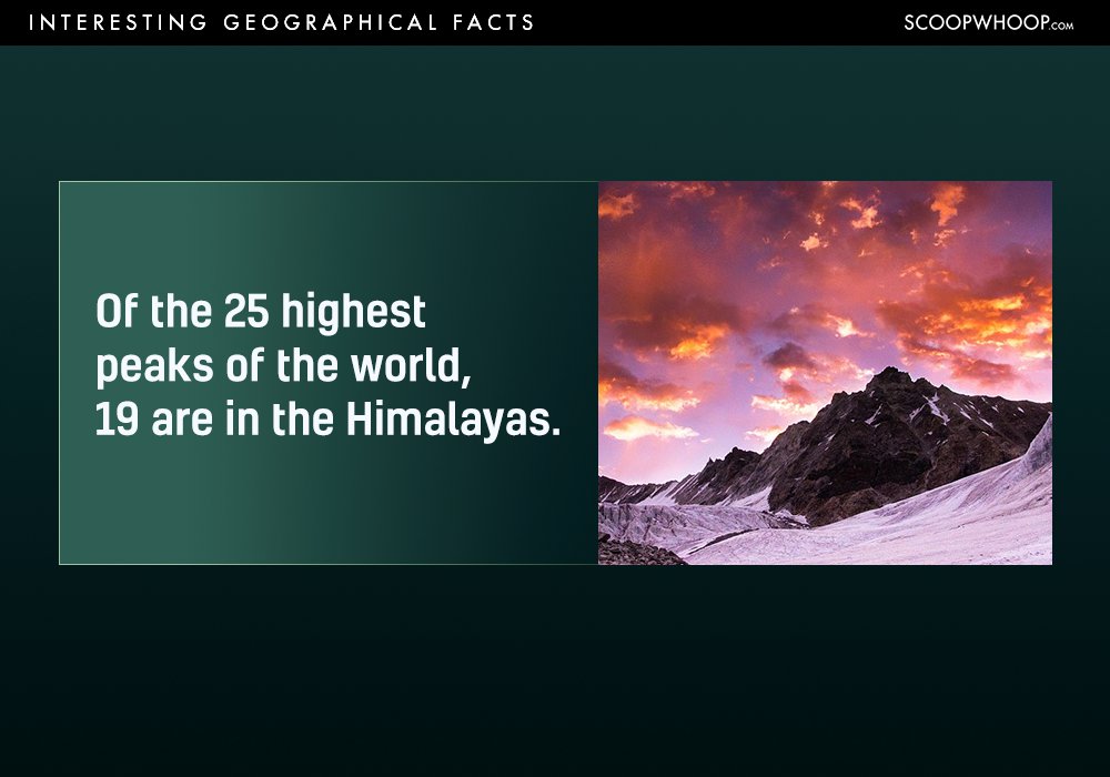 18 Interesting Geographical Facts You Probably Had No Idea About Happie Life Life Is Beautiful