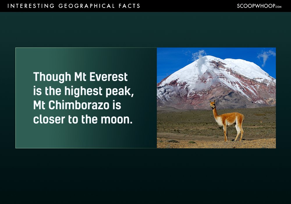 18 Interesting Geographical Facts 18 Fun Geographical Facts You Didn