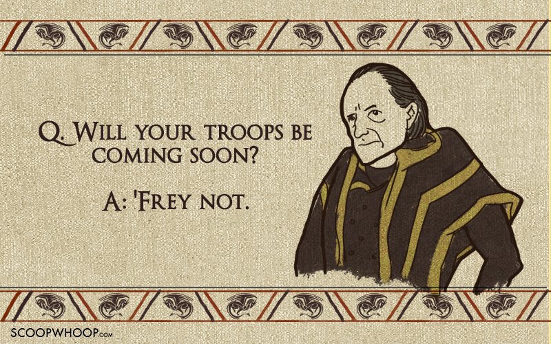 game of thrones inside jokes