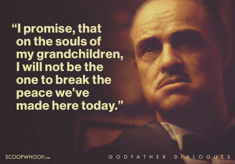 16 Iconic Dialogues From The Godfather Series That Are Perfect For ...