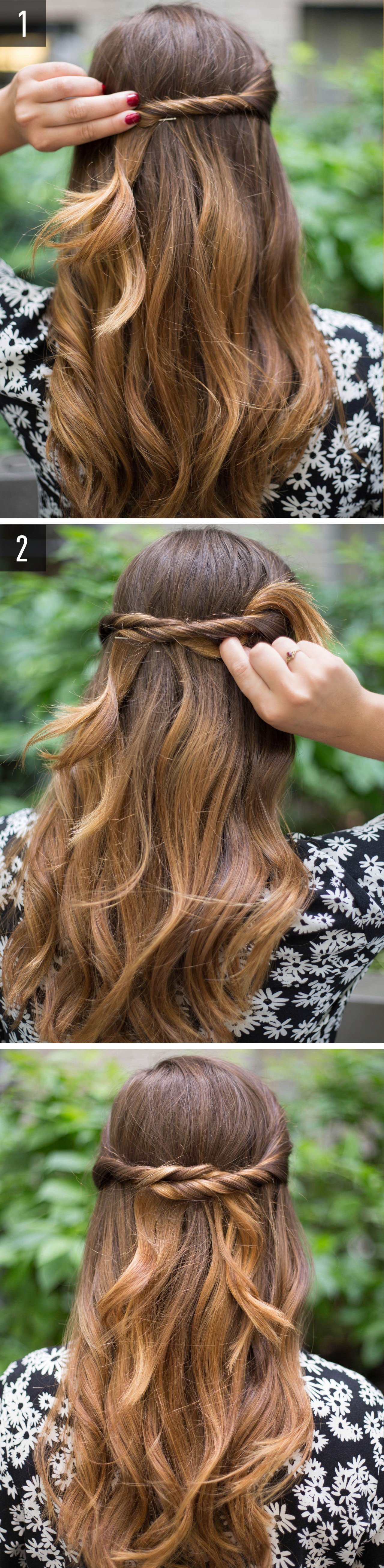 12 Simple & Easy Hairstyles For Girls Who Are Always In A Hurry