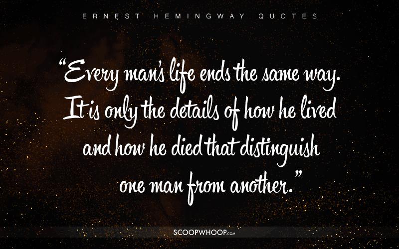 30 Profound Quotes By Ernest Hemingway That Are Your Cheat 