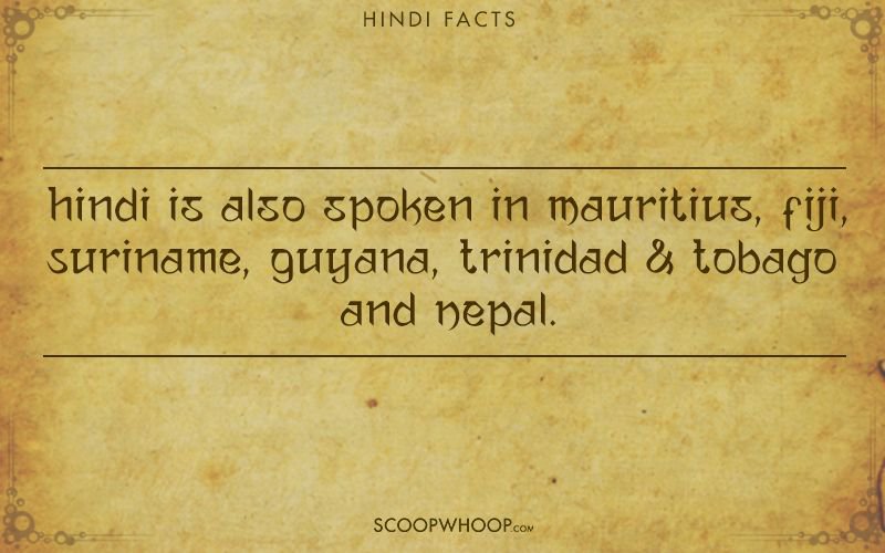 11 Amazing Facts About Hindi That We Bet You Didnt Know