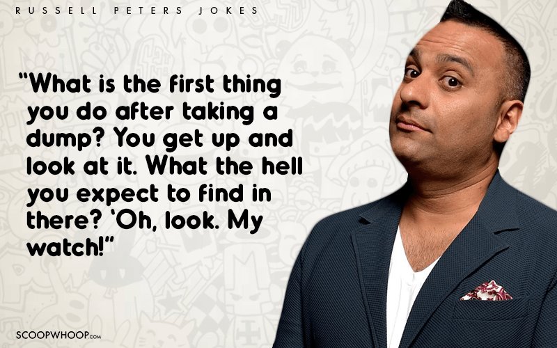 20 Funniest Lines From Russell Peters Jokes That Prove He’s A One Of A ...