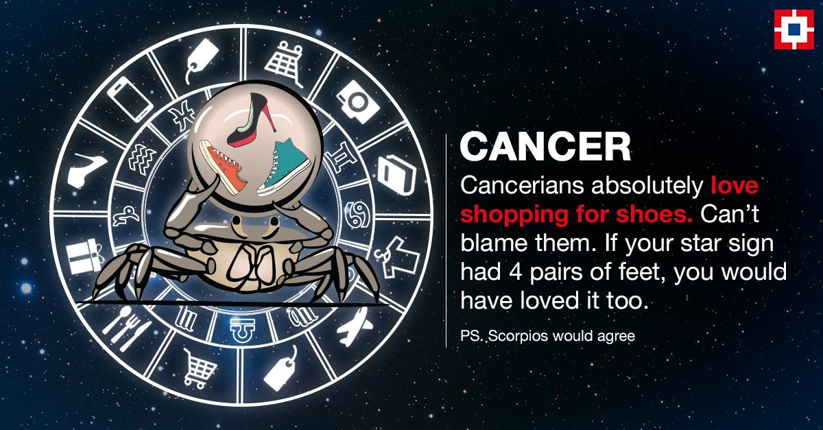 these star signs for shoppers are hilariously spot on!