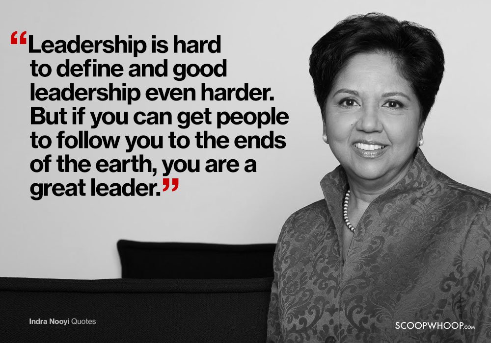 20 Thought-Provoking Quotes By Indra Nooyi On Reaching The Top ...