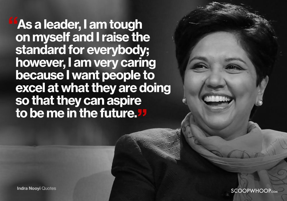 20 Thought-Provoking Quotes By Indra Nooyi On Reaching The 