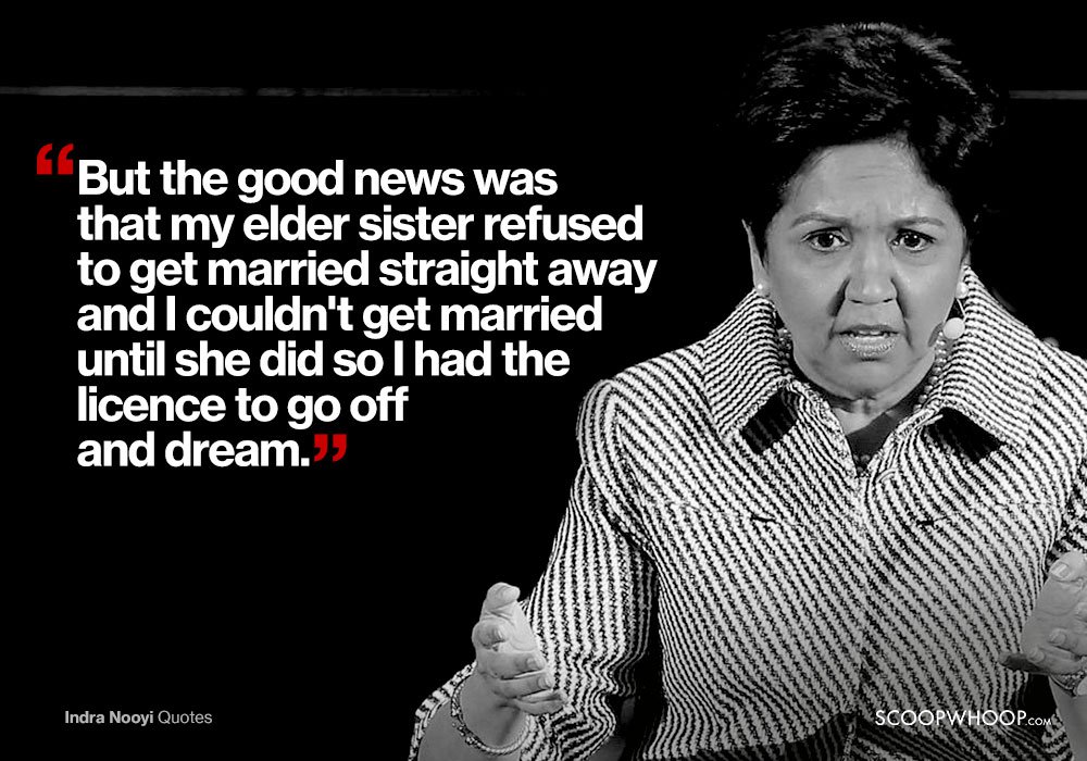 20 Thought-Provoking Quotes By Indra Nooyi On Reaching The 