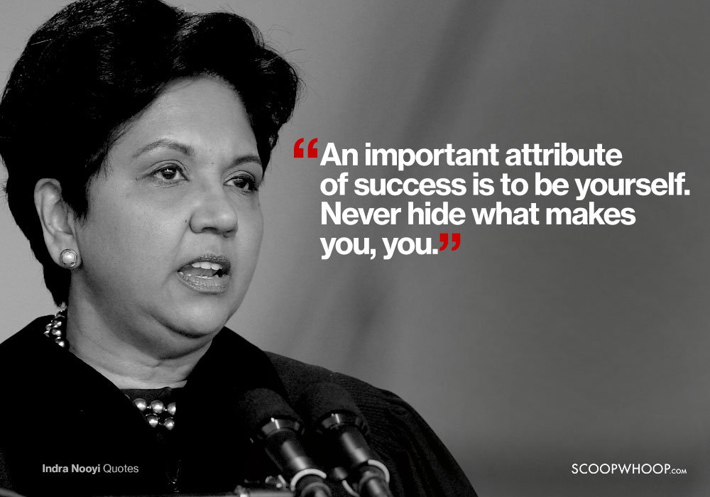 20 Thought-Provoking Quotes By Indra Nooyi On Reaching The 