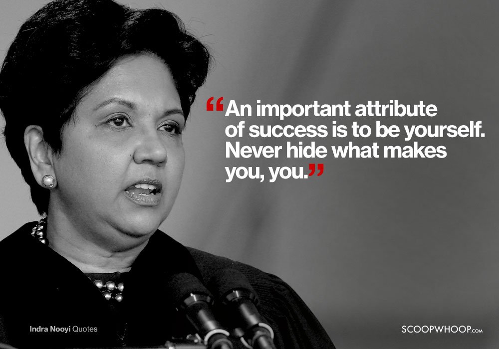 20 Thought-Provoking Quotes By Indra Nooyi On Reaching The Top ...