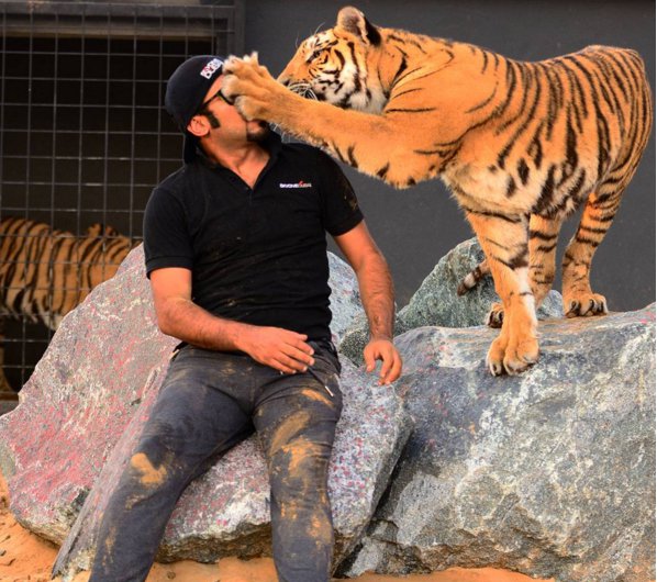 This Arab Man Uses His Instagram Account To Show Off His Exotic Pets