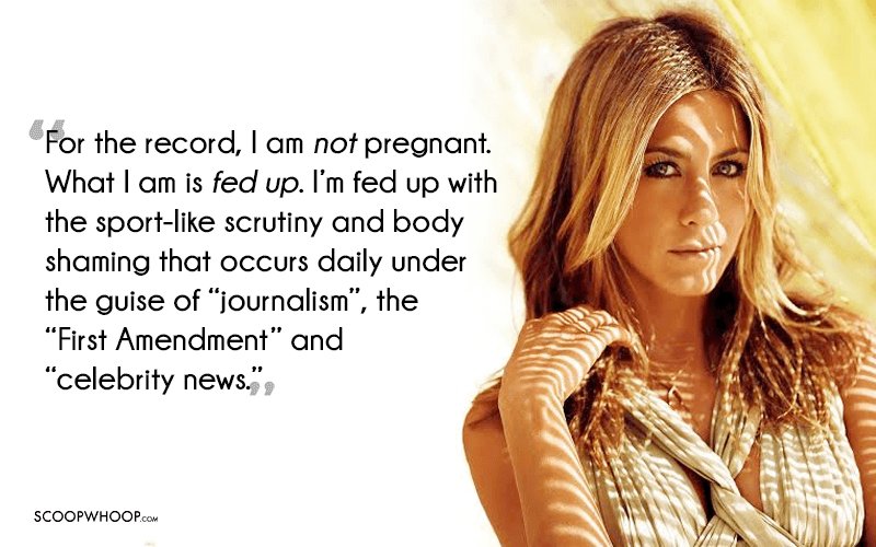 Jennifer Aniston Talks About All That S Wrong With