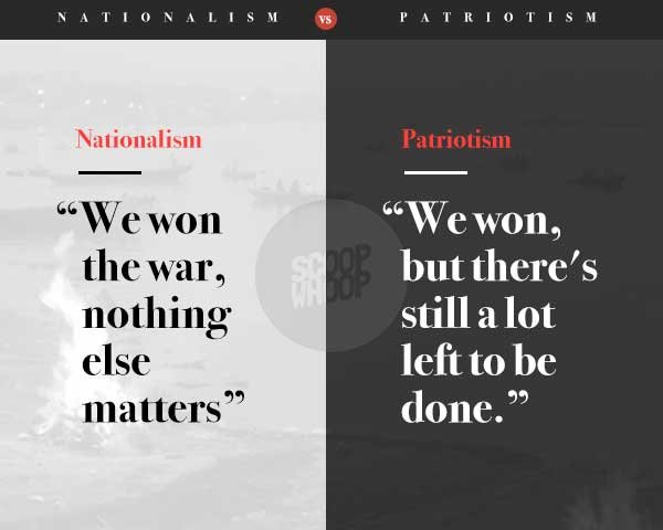 Does patriotism still matter essay