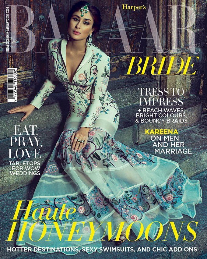 Kareena Kapoor Khan Oozes Royalty And Elegance On The Latest Cover Of Harper’s Bazaar Bride