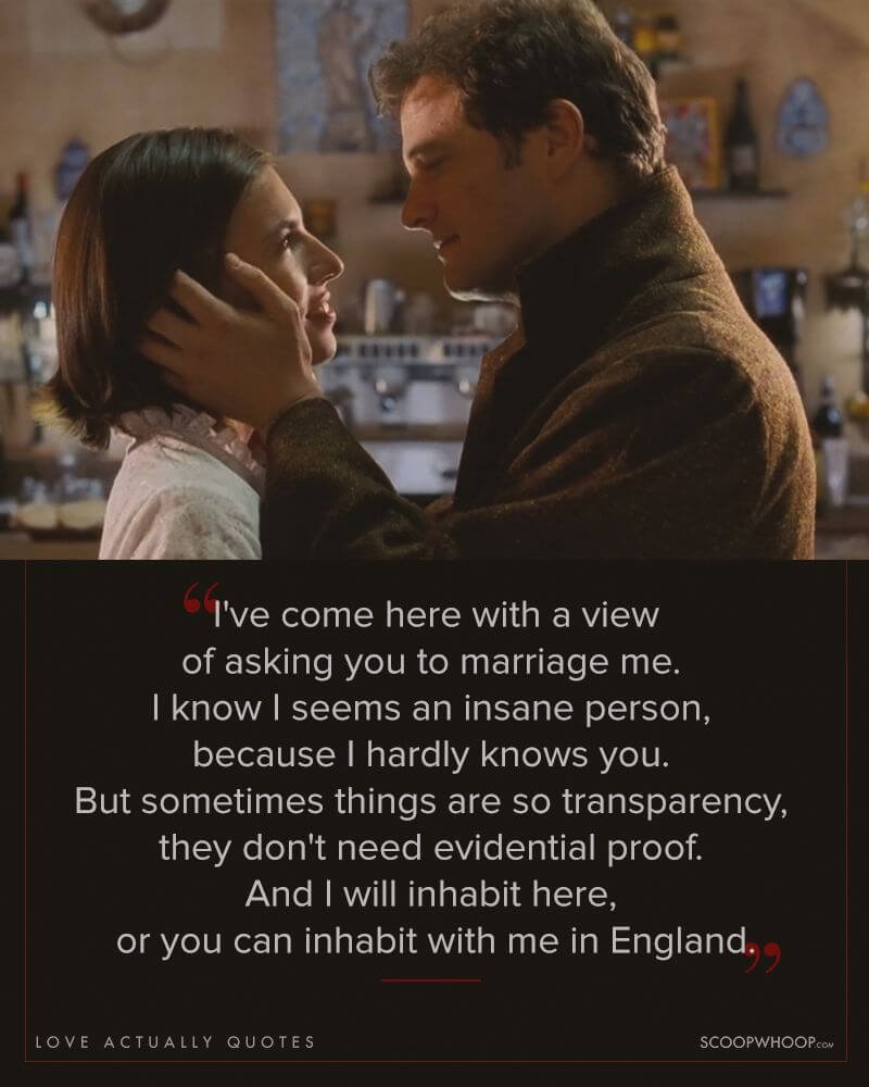 movie quotes about love