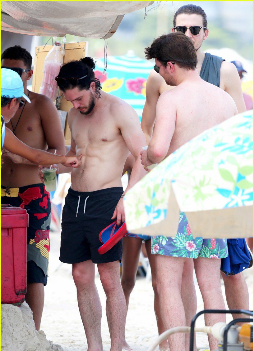 Kit Harington Is Letting Strangers Touch His Abs But You Ain T One Of Them