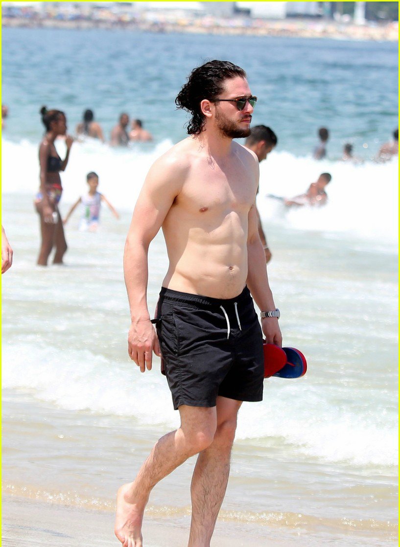 Kit Harington Is Letting Strangers Touch His Abs But You Ain T One Of Them